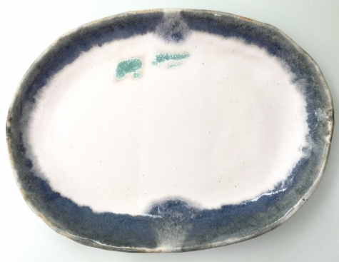 Hand Built Oval Platter