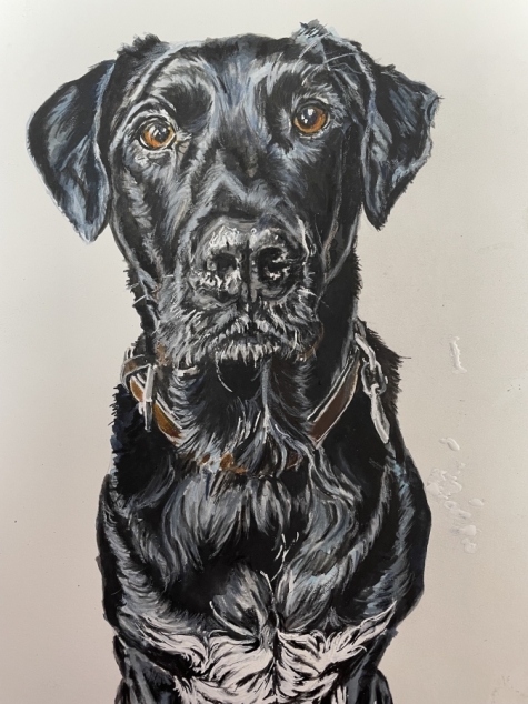 Commissioned portrait for Christmas gift